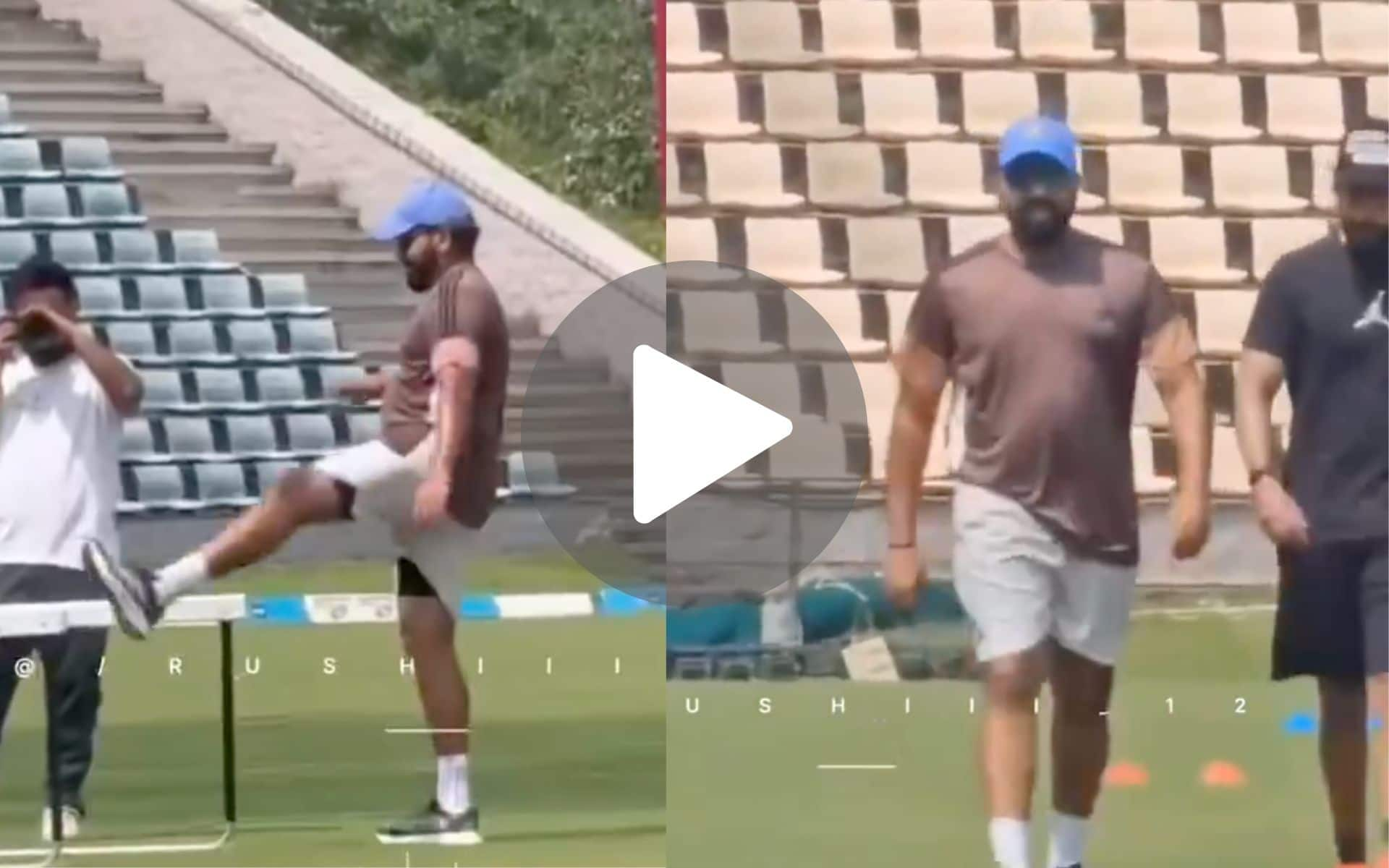 Rohit Sharma Fine-Tunes His Fitness With Rigorous Training Before New Zealand Tests